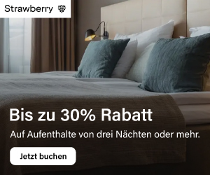 Bis zu 30% Rabatt auf Aufenthälte von drei Nächte oder mehr.