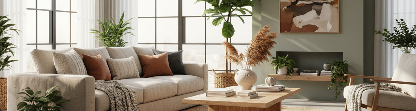 Wohnenen und Dekoration